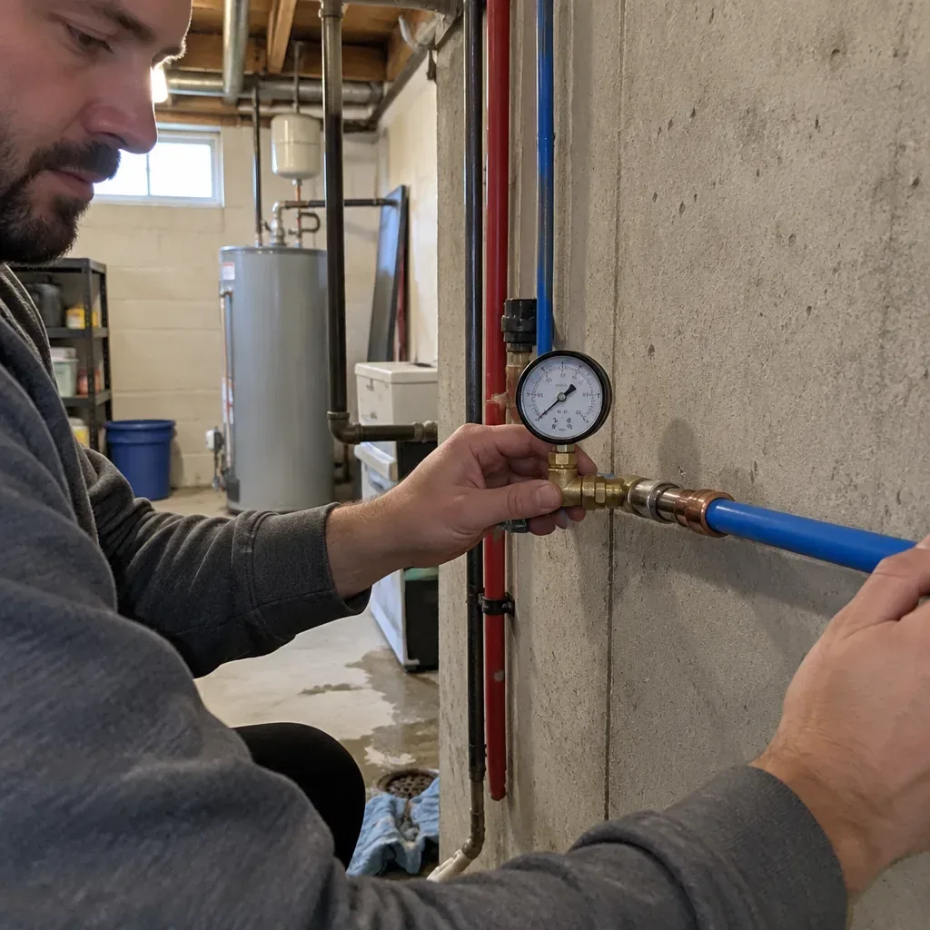 PEX Pipe Burst Repair damaged pipe in Brockton, MA